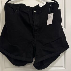 Old Navy Women's Black Jean Shorts